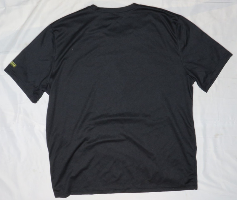 U.S. ARMY MENS XL TEE SHIRT BLACK 100% MICRO FIBER T-SHIRT PFU TIGHT WEAVE MESH gallery