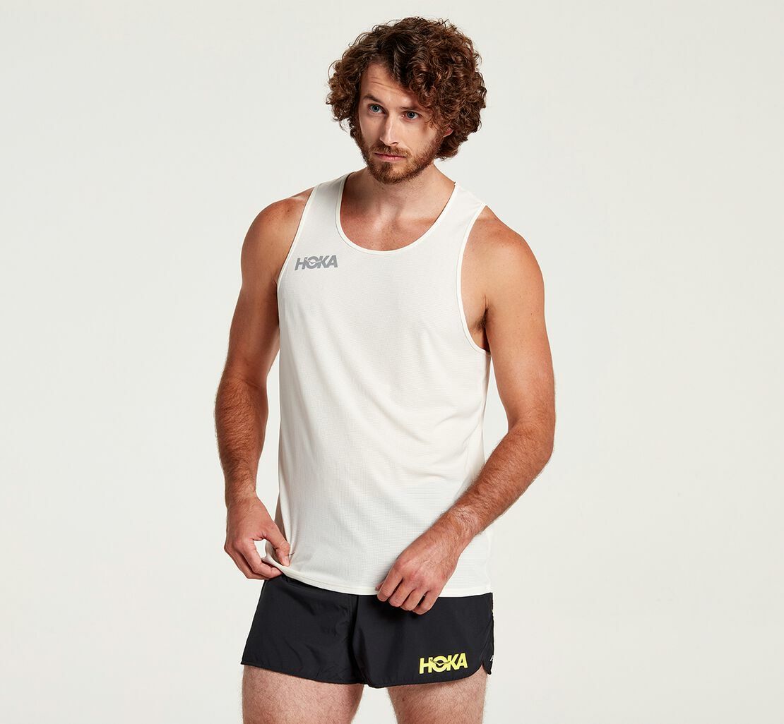NWT men's small Hoka One One Mens Active Running Singlet Tank Top 1116995 gallery