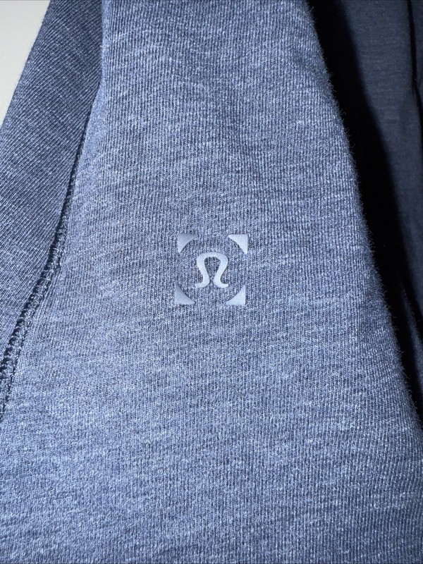 Lululemon 5 Year Basic Crew Neck T Shirt Men’s S Small Indigo Blue Short Sleeve gallery