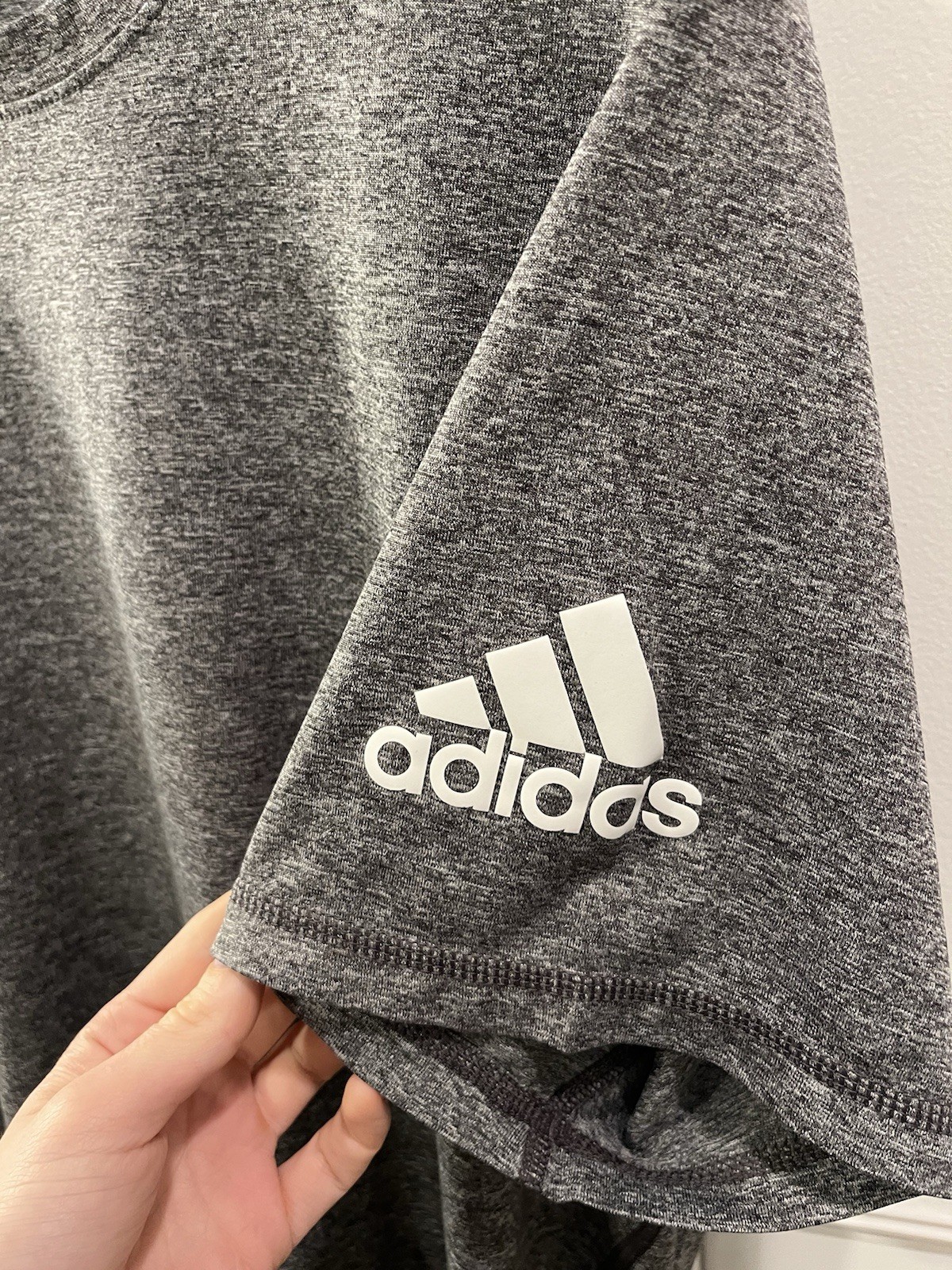 Adidas Freelift Athletic Workout Sports T shirt Mens Gray Size Large gallery