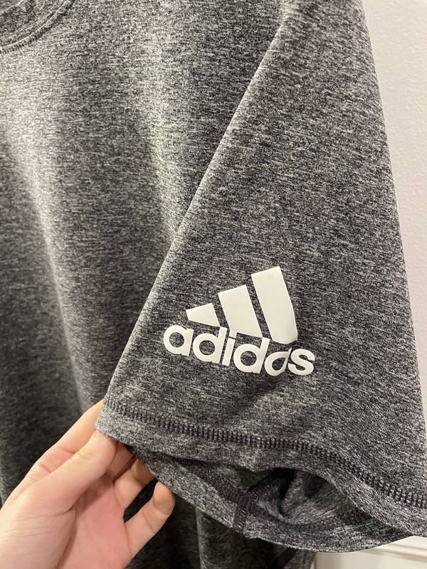 Adidas Freelift Athletic Workout Sports T shirt Mens Gray Size Large gallery
