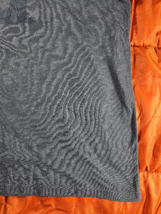 Vuori Men’s Tradewind Performance Shirt Gray Logo Gym Size Large gallery