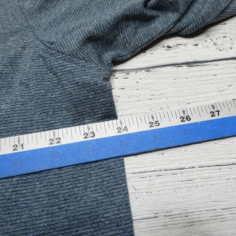 Gerry Pullover Mens Extra Large Blue Heather Long Sleeve Quarter Zip Stretch gallery