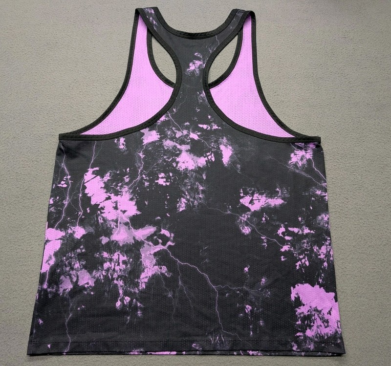 Under Armour Project Rock Tank Top Men’s Large Do Not Go Gentle Purple Black gallery