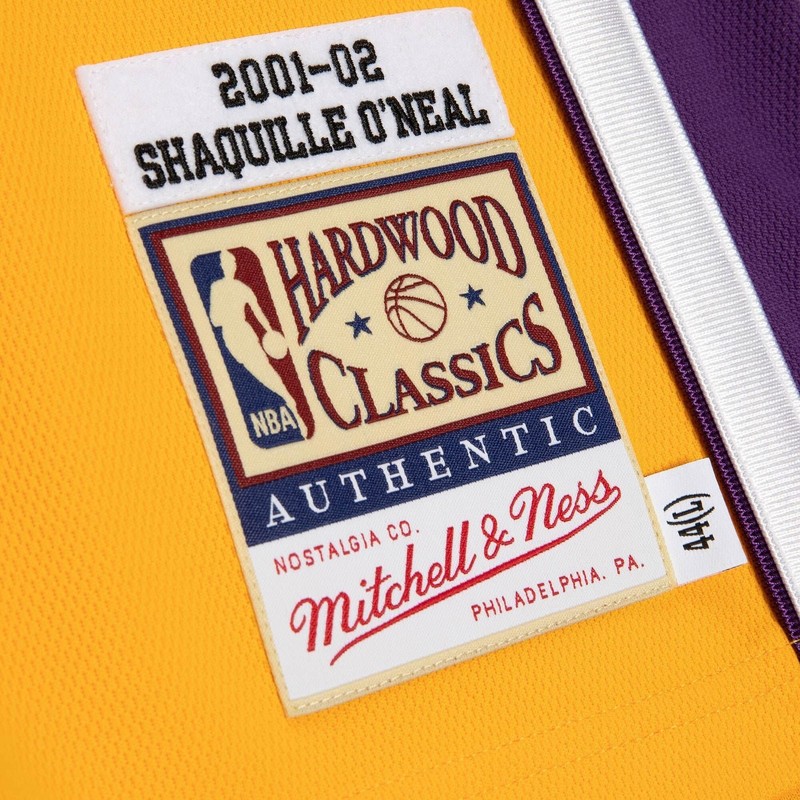 MITCHELL & NESS NBA AUTHENTIC JERSEY LA LAKERS 2001 SHAQUILLE O'NEAL gallery