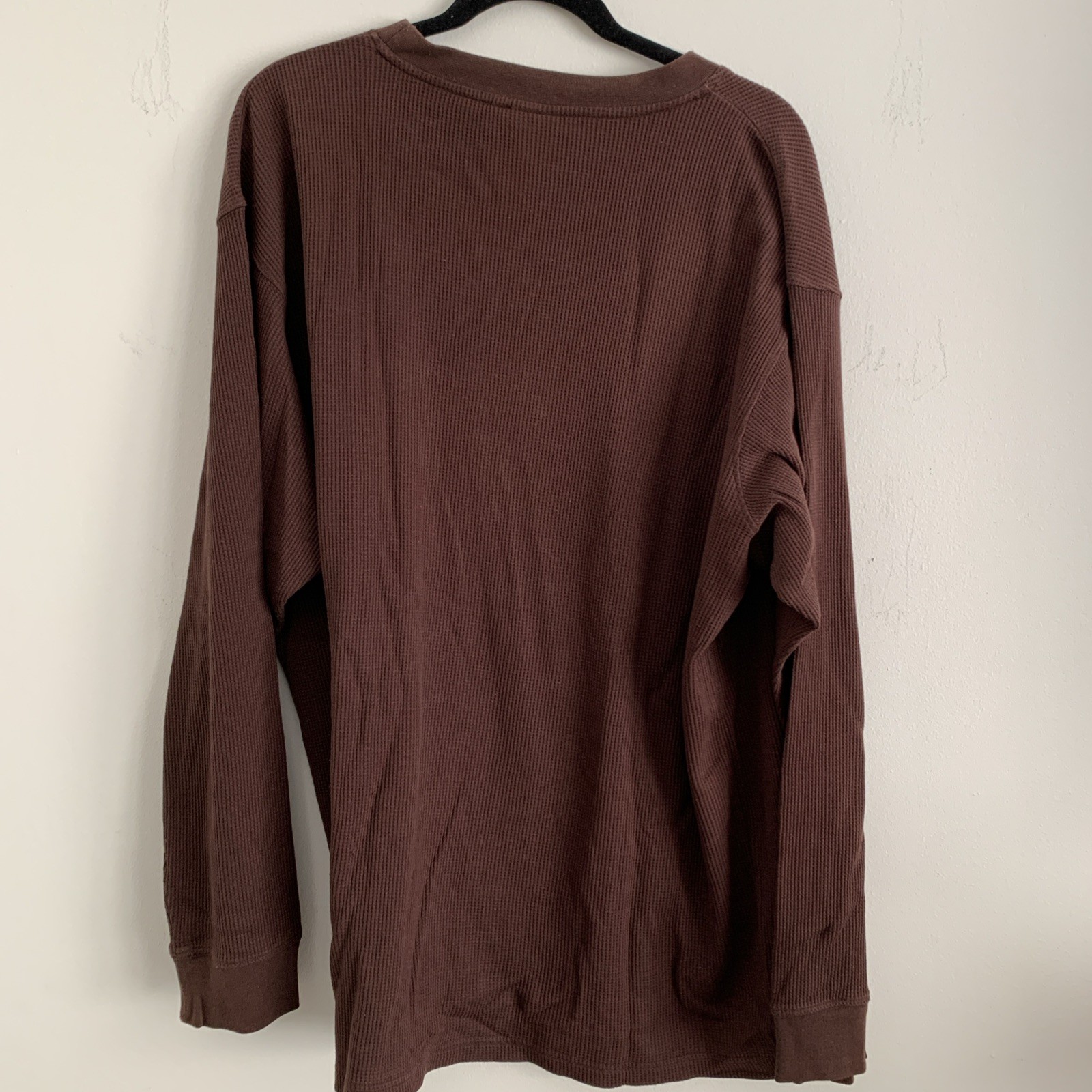 South Pole Brown Long Sleeve Thermal Shirt Size XXL Men’s RN82628 gallery