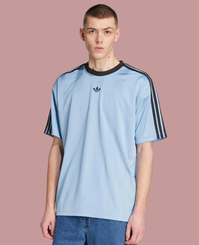 adidas Originals Adicolor Jacquard Jersey Men's Sz 2XL Lifestyle Top Tee New gallery