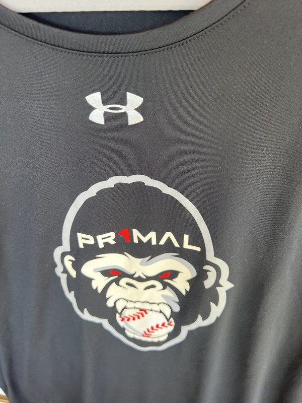 Under Armour Heatgear T-Shirt Gorilla PR1MAL Size 2XL Men's Short Sleeve Black gallery
