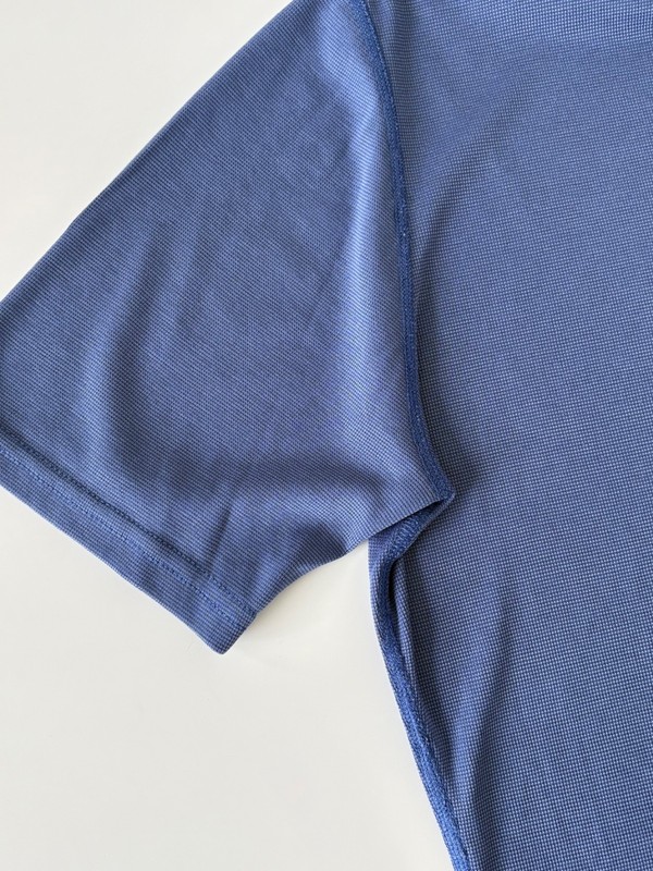 DDP Vintage Patagonia Capilene Silkweight T-Shirt Blue Base Layer Made in France gallery