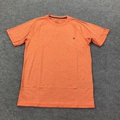 Spyder Rash Guard Shirt Mens Small Orange UPF 30+ Quick Dry Surf Swim S923154