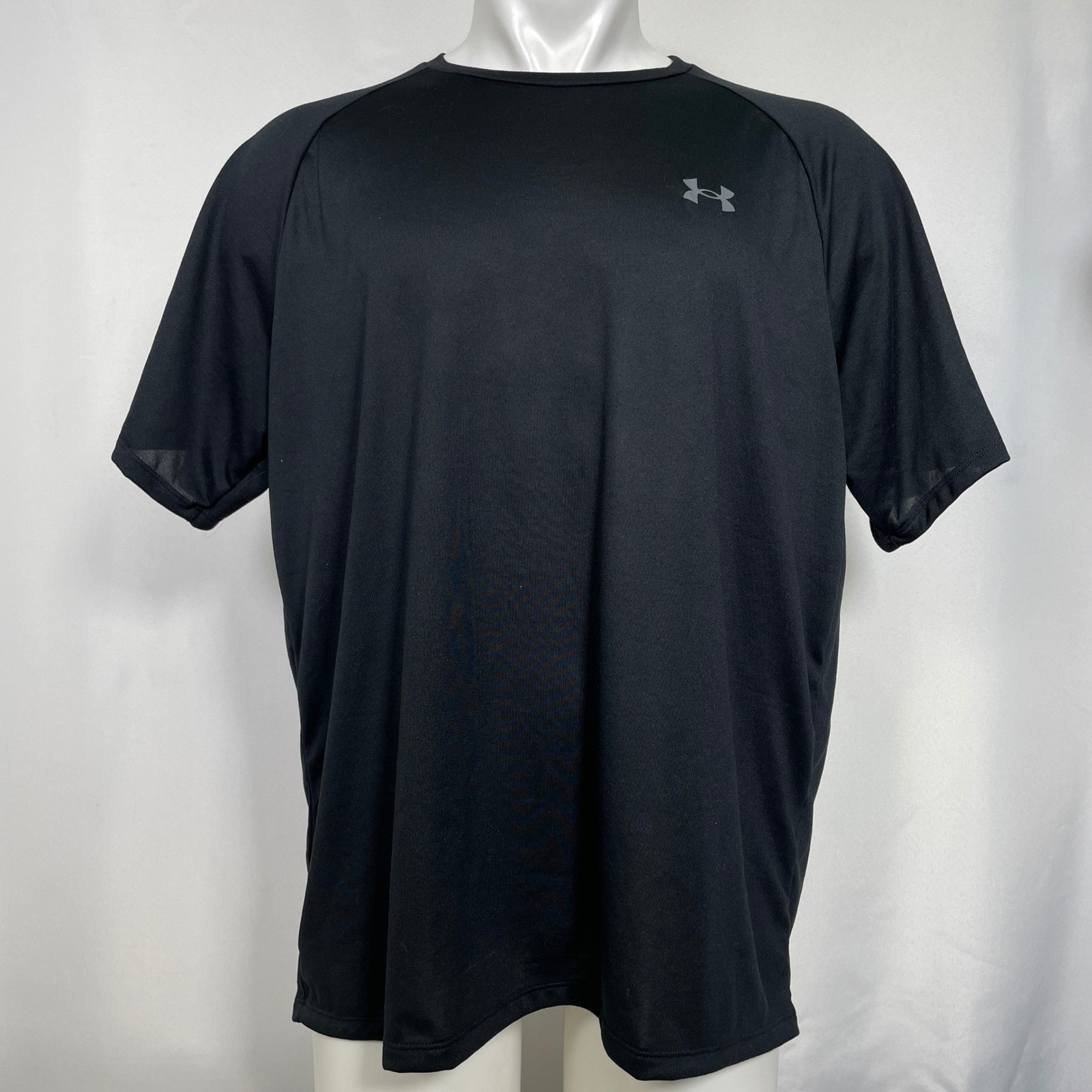 Under Armour The Tech 2.0 Tee Athletic Black T-Shirt Top Men's XL gallery