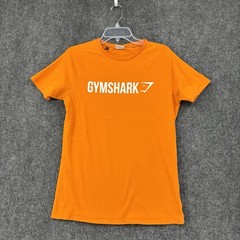 Gymshark Apollo Short T Shirt Orange Men’s Small Performance Training Logo