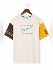 Nike N7 Graphic T-Shirt Men’s Large Colorblock Short Sleeve Tee DJ4286-008