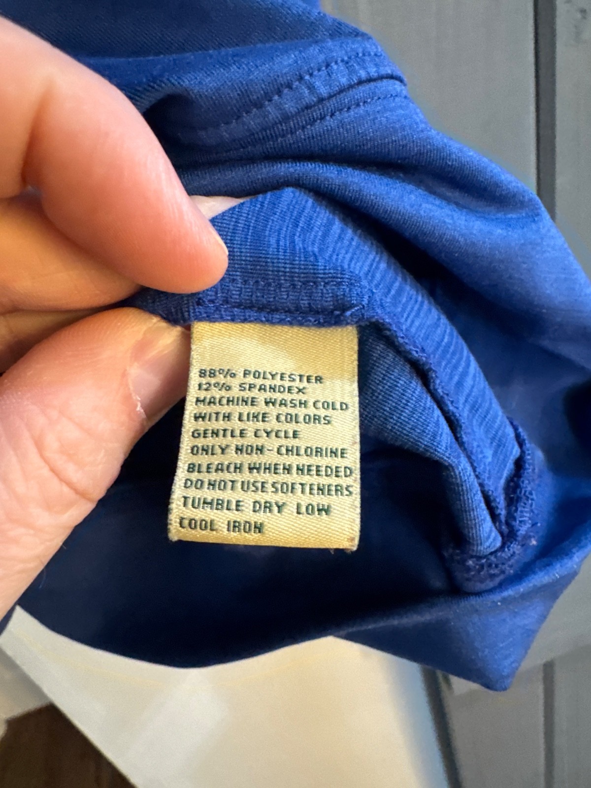 Men's Donald Ross Blue Half-Zip Pullover Large- Excellent Condition Golf gallery