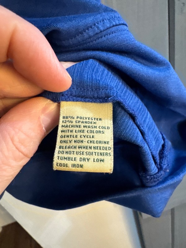 Men's Donald Ross Blue Half-Zip Pullover Large- Excellent Condition Golf gallery
