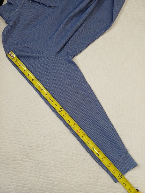 Onward Reserve Golf Performance Quarter Zip Pullover Size Men’s Large Blue Abst gallery