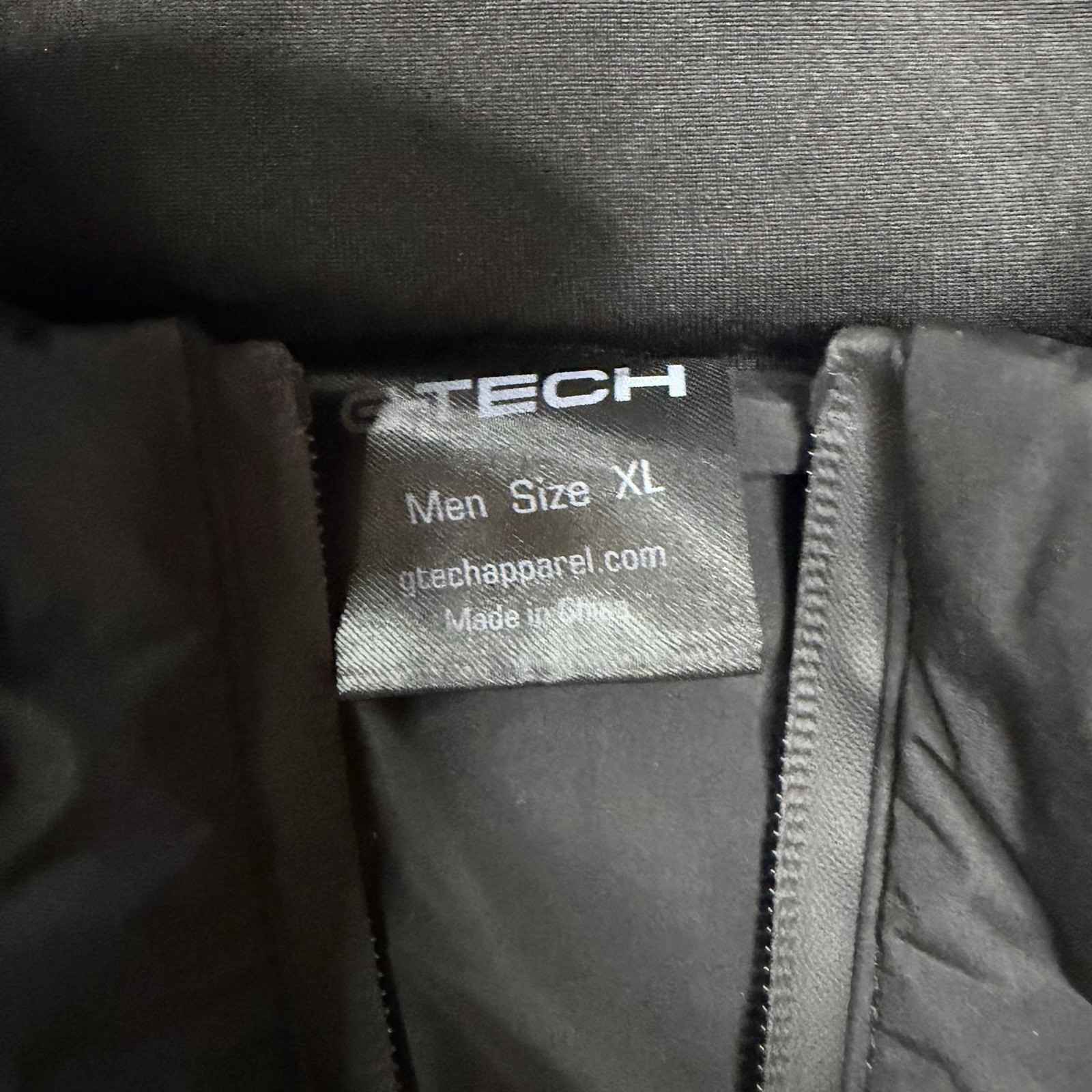 G-Tech Vest Men's Black Size XL Free Shipping See Pictures Good Condition #143 gallery