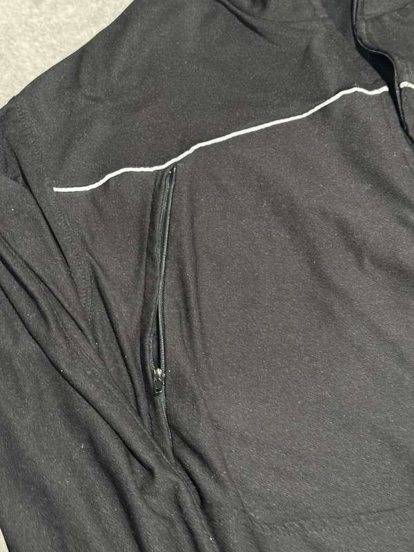 VTG Oakley Software Pullover Mens XXL Cycling Tech Stretch Half Zip Pockets Rare gallery
