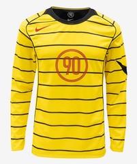 Nike Men Total 90 Energy 6 T-Shirts Soccer Yellow Tee Casual Jersey IM6316-719