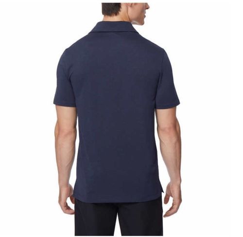 NEW 32 Degrees Men’s Performance Polo, Stormy Night Blue Medium gallery