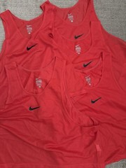nike training scrimmage training vests soccer lot of 5 size 1 one size