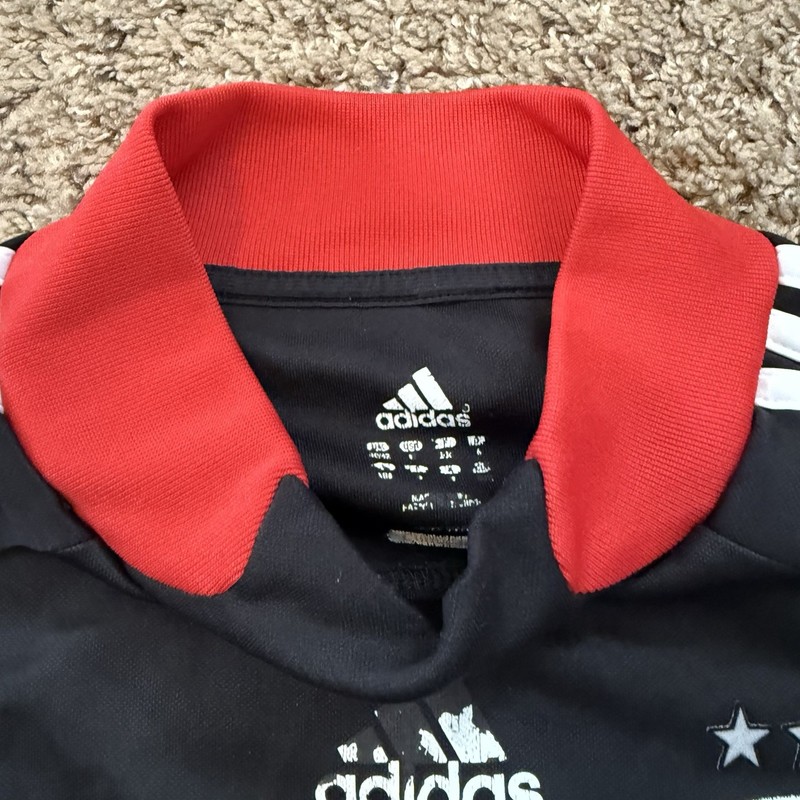 Rare DC United 2008 Adidas Shirt Long Sleeve Formotion Black Size XL gallery