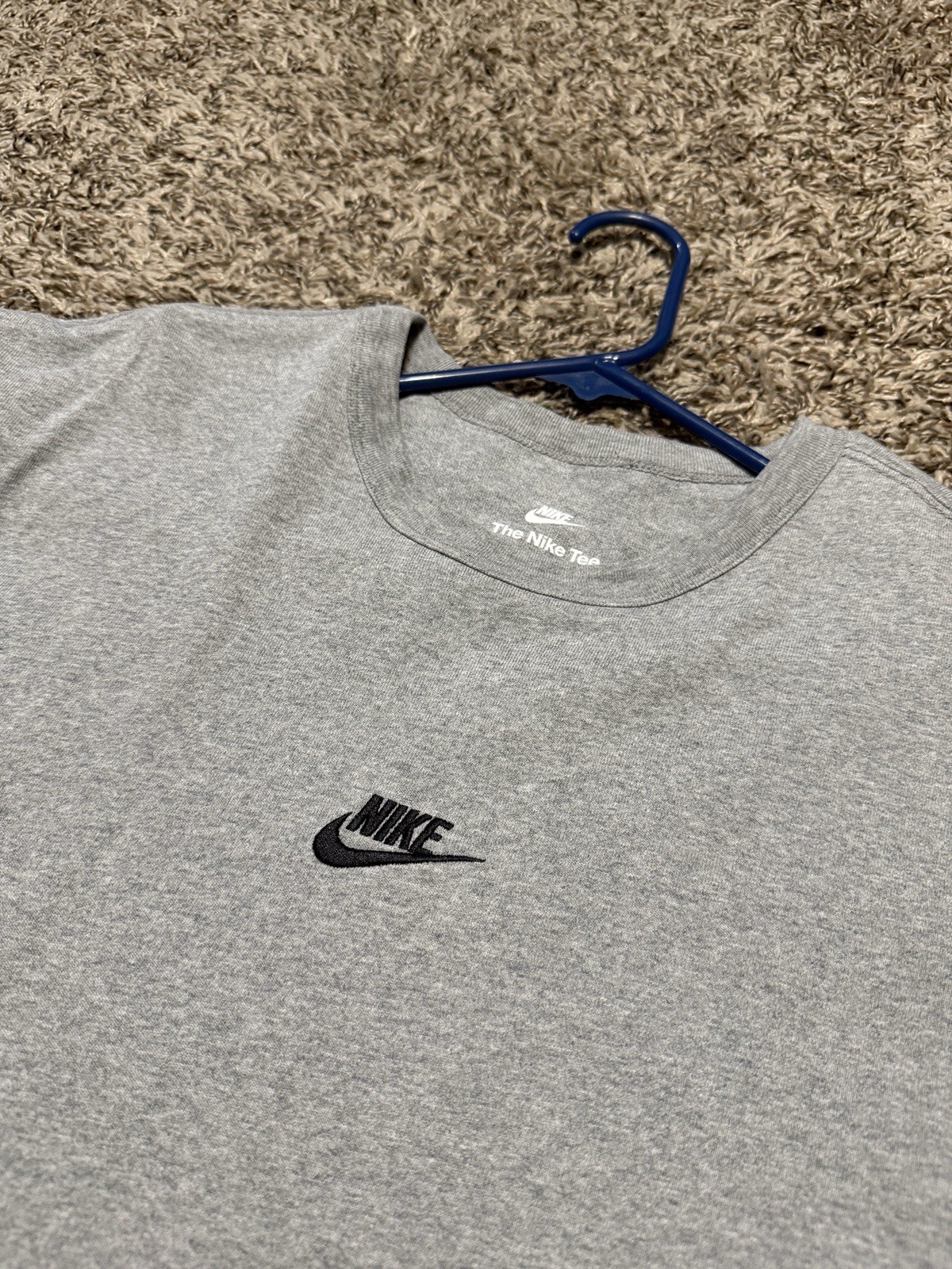 Nike Sportswear Premium Essentials Dri Fit T Shirt Gray - Large gallery