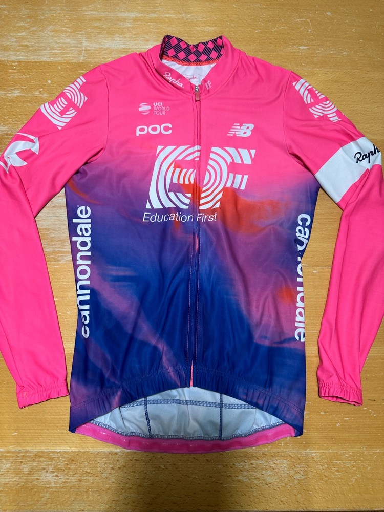 Rapha LS Midweight Jersey, EF Education First pro team, Men Small (size 2)