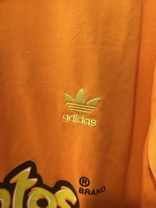 Adidas x Bad Bunny x Cheetos Orange Limited Edition Jersey L gallery