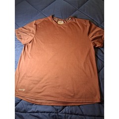 Russell Mens XL Dri-Power 360 Training Fit FreshForce Performance Shirt Maroon