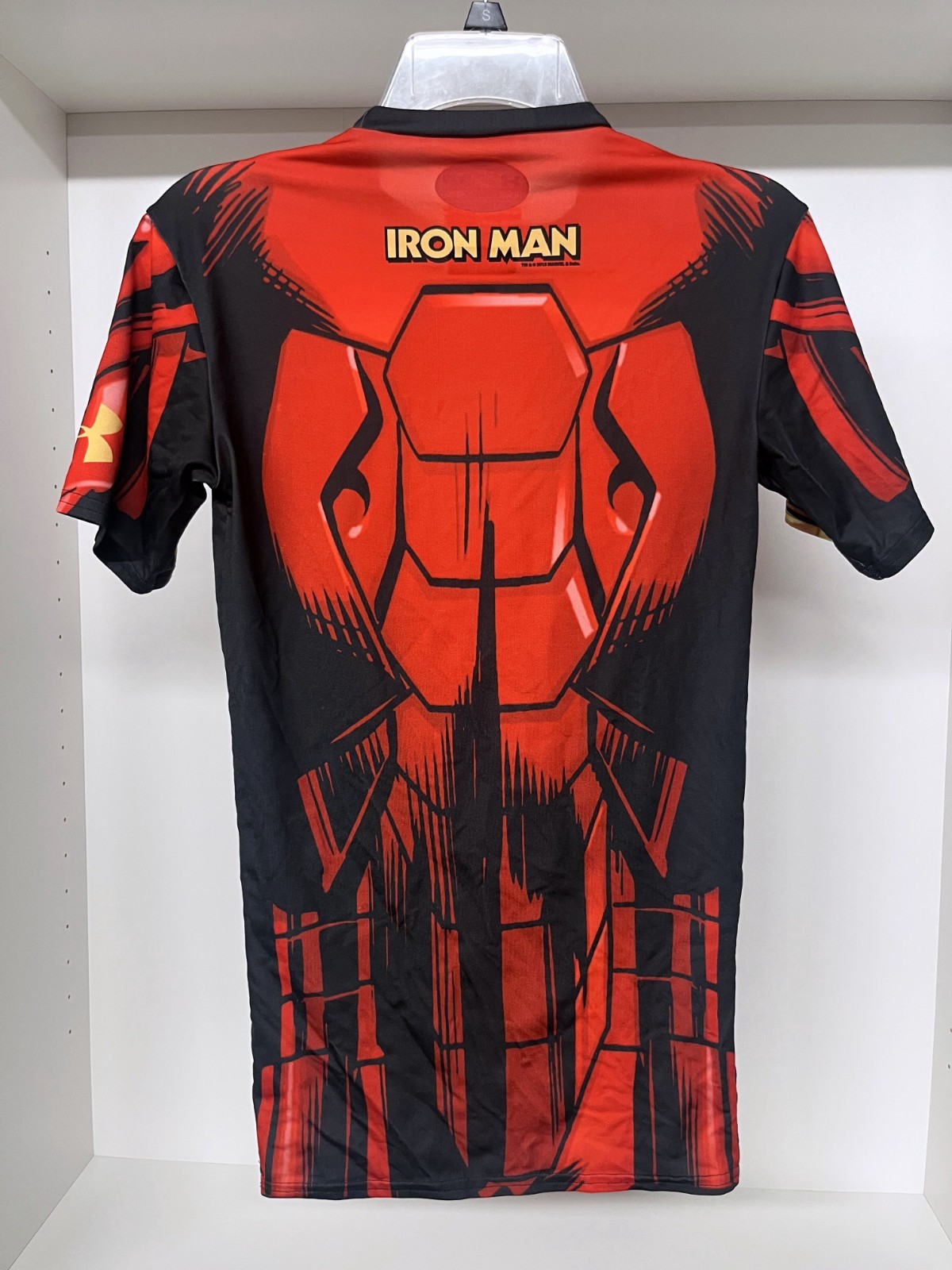 Under Armour Iron Man Heat Gear Compression Shirt, SMALL - Marvel Alter Ego! gallery