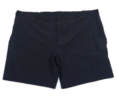 Nike Dri Fit Black Flat Front Stretch Coaches Sideline Shorts Men’s NWT