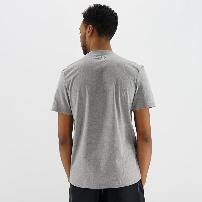 Under Armour Charged Cotton Grinding Daily Tee Large Grey gallery