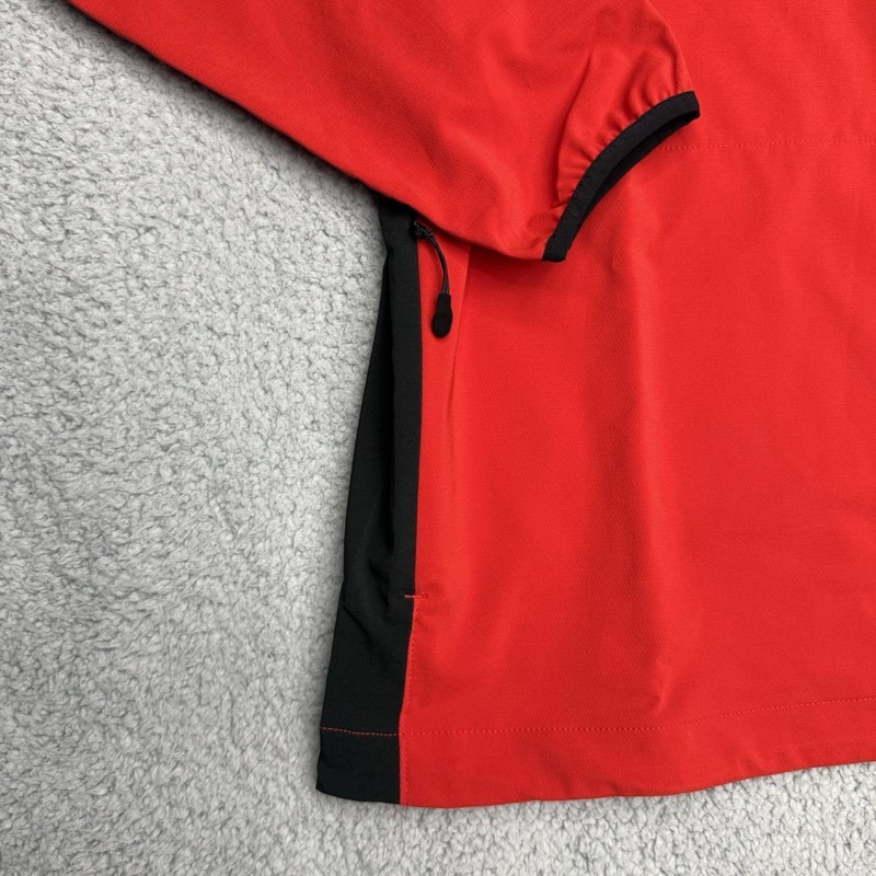 Nike Pullover Mens M Red White Baseball Performance Pregame Top DO9174-657 gallery