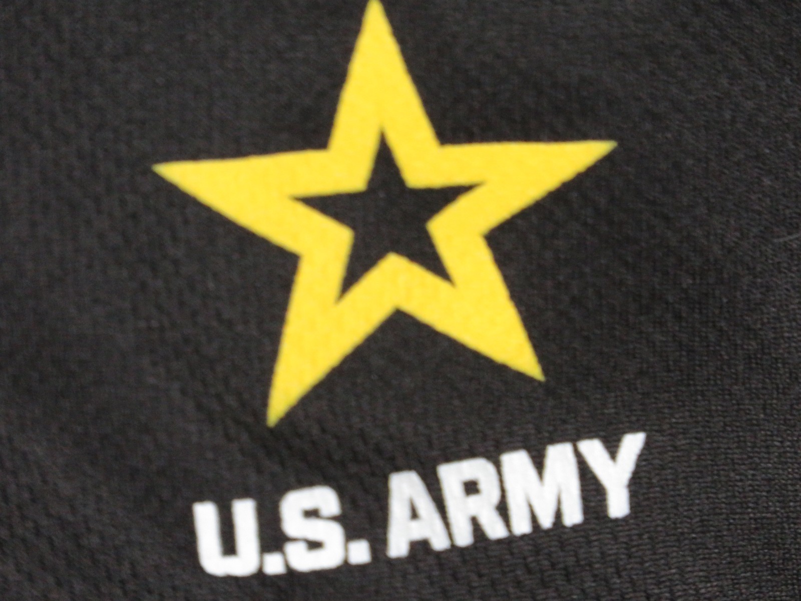 U.S. ARMY MENS XL TEE SHIRT BLACK 100% MICRO FIBER T-SHIRT PFU TIGHT WEAVE MESH gallery
