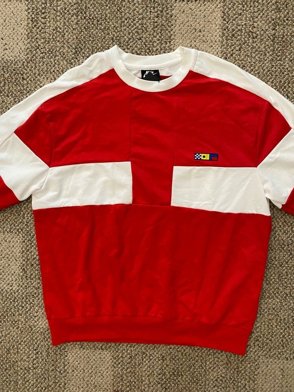 Nike Crew Sweatshirt Shirt Top Reissue French Terry DA0372-657 $110 Men's L gallery