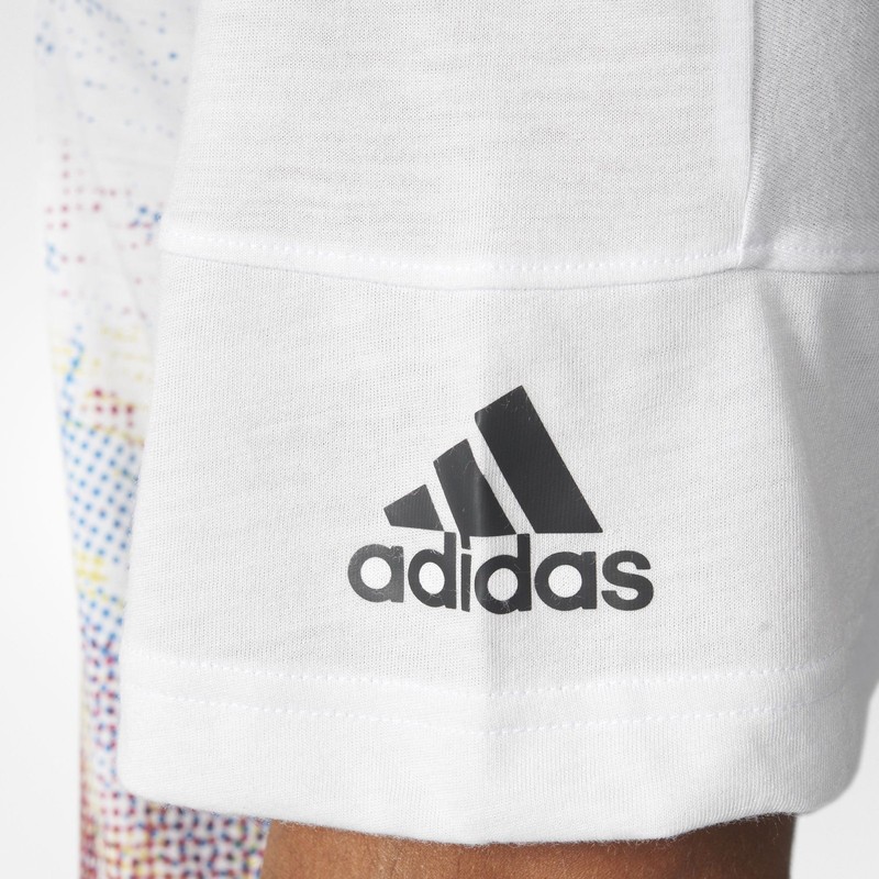 nwt~Adidas Performance SIDELINE ALLOVER PRINT Graphic Tee AOP T Shirt~Mens sz XL gallery