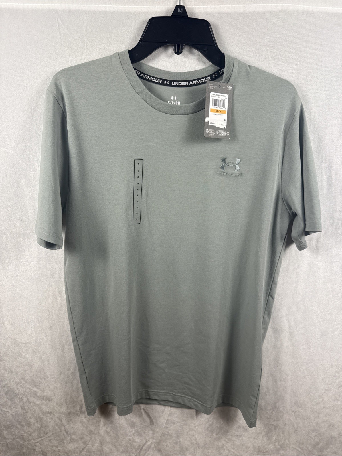 Under Armour Men's Size S - Icon Graphic T-Shirt Silica Green - Style 6000000 gallery