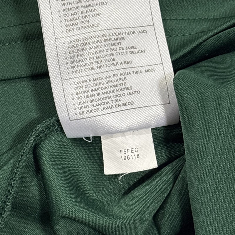 Nike Total 90 Soccer Jersey Mens XL Green Striped Center Swoosh Y2K EUC Crewneck gallery