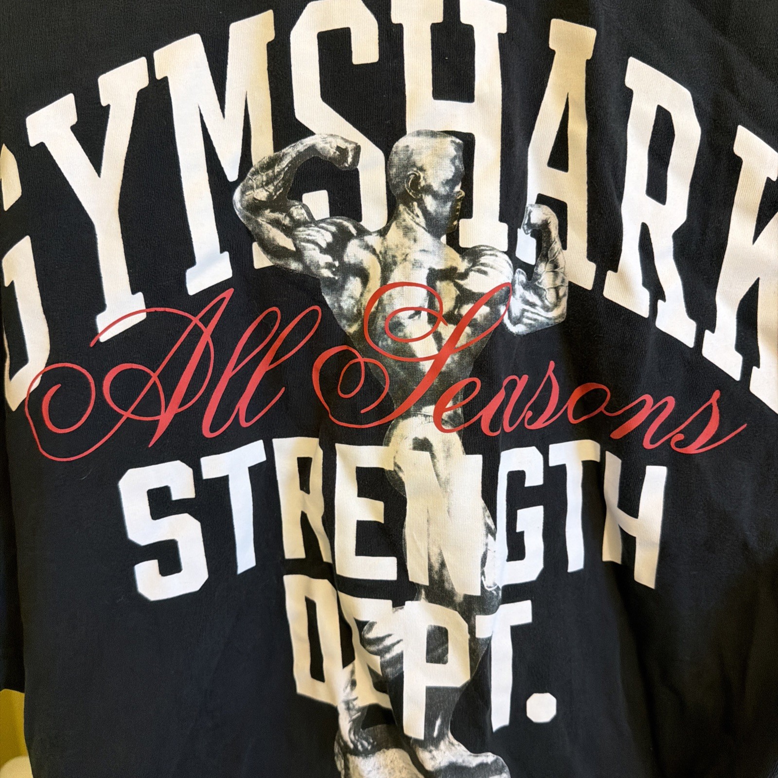 Gymshark Trophy Graphic Crew Black Size L Oversized Fit gallery