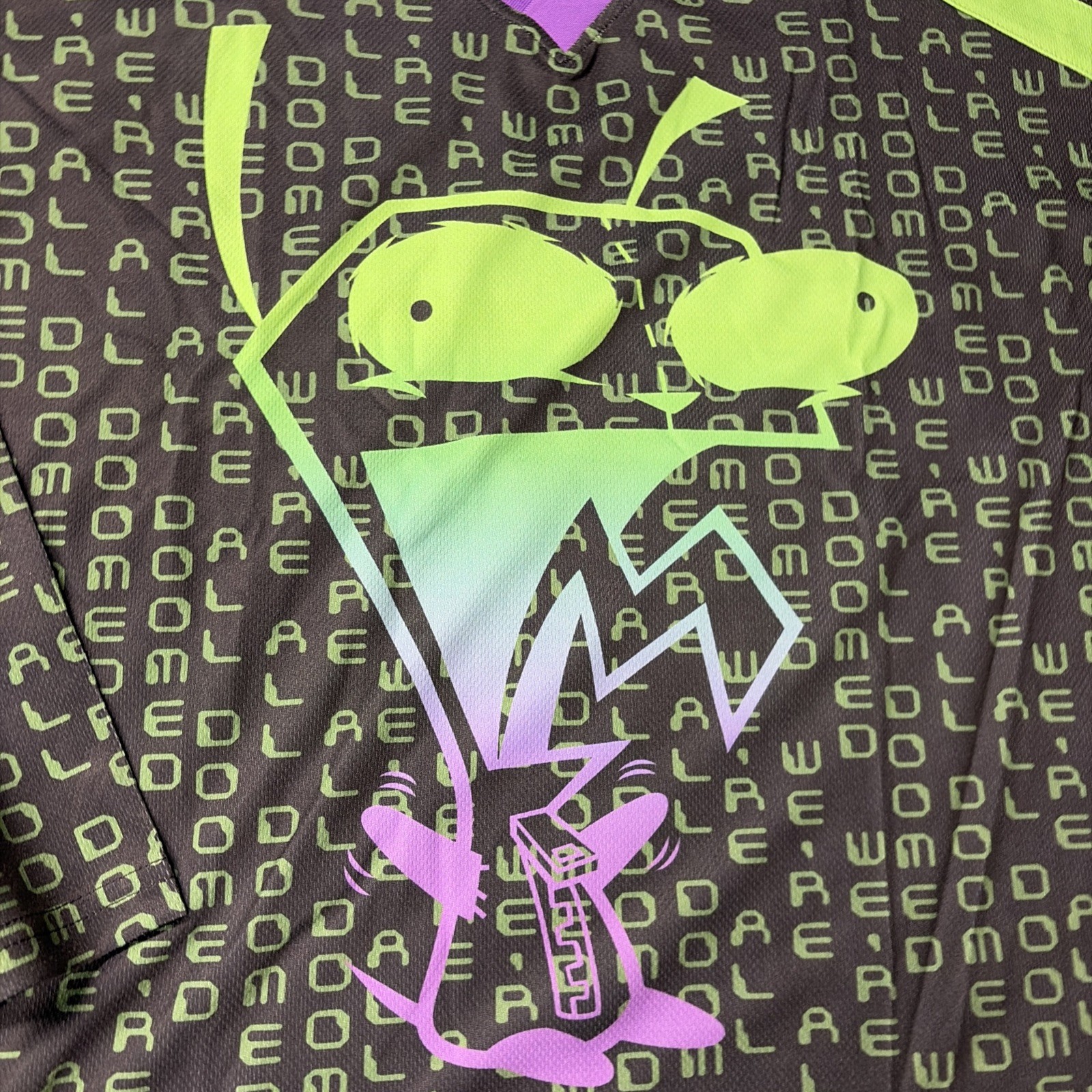Nickelodeon Invader Zim Hockey Jersey Size Men's Large Nwt gallery