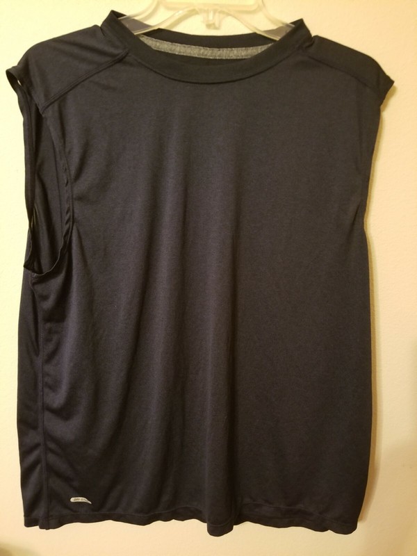 Starter Tshirt Size L Training Fit dri star sleeveless light weight 26 L 23 ac gallery