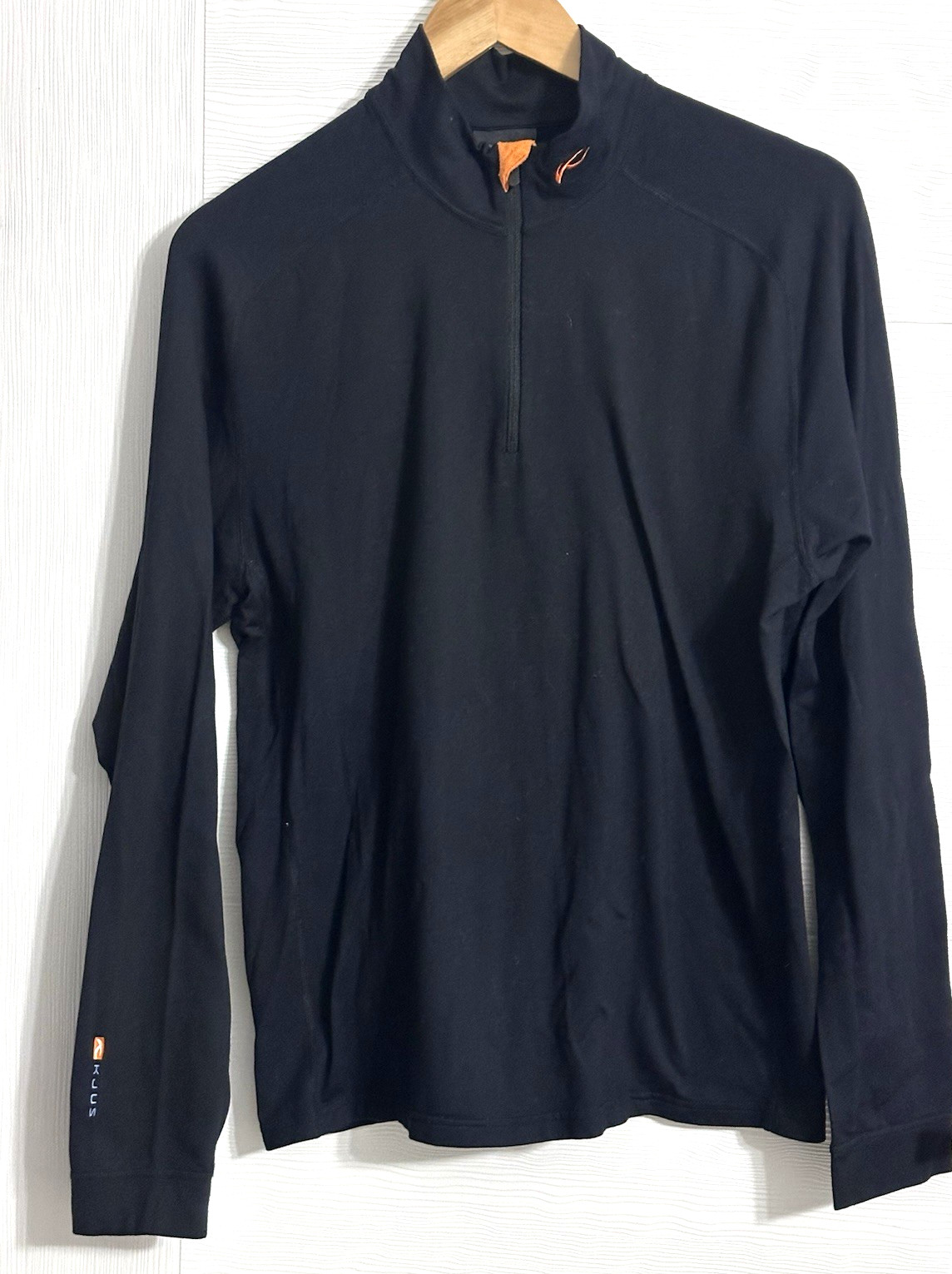 Kjus Base Layer 1/4 Zip Top Fleece Top Thermal Size M gallery