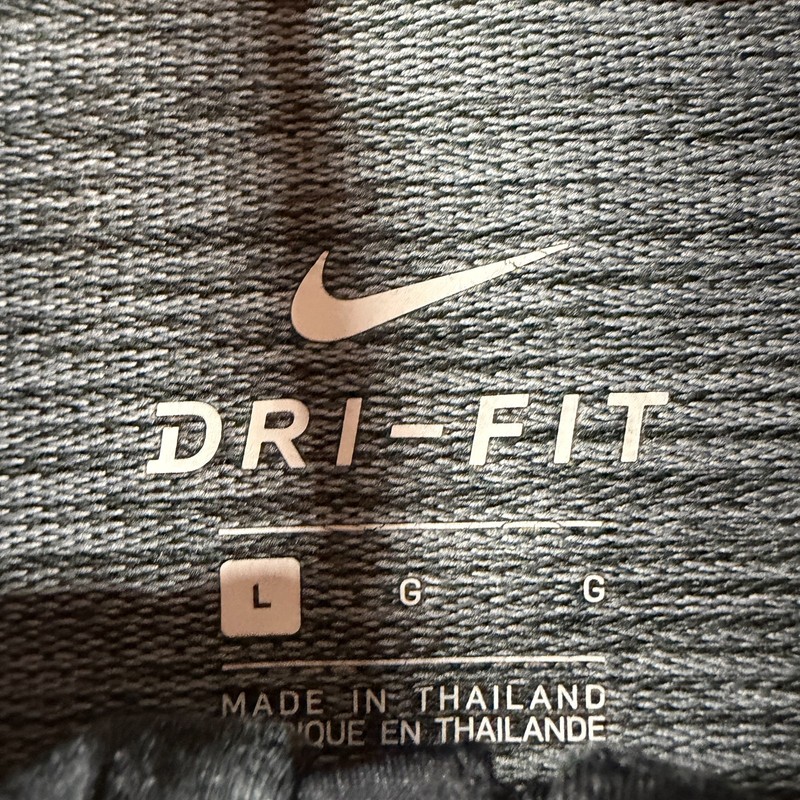 Nike Dry Half Zip Training Top Mens Large Black Pullover Dri Fit 885412 Running gallery