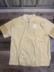 Nike Dri-FIT charlotte Football Tee Men’s XXL Beige Crew Neck Short Sleeve Logo