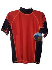 ACTIVSKINZ MAXIMUM UV PROTECTION Swim Hike SHIRT Orange SIZE XL Unisex Mens T3