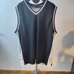 Dodger Black And White Reversible Jersey Mens size L made in USA