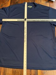 COLORADO TIMBERLINE Poly Dri Performance Short Sleeve Navy Blue Shirt Men’s XXL