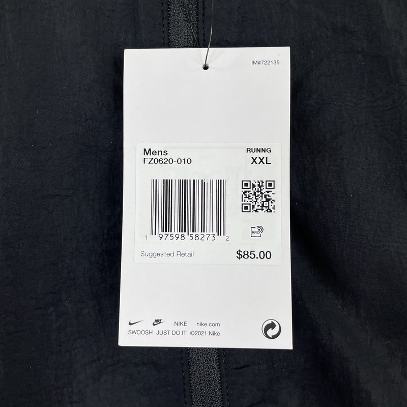 Nike Running Division Element 1/2 Zip Mid Layer Dri-Fit Men 2XL Black FZ0620 New gallery