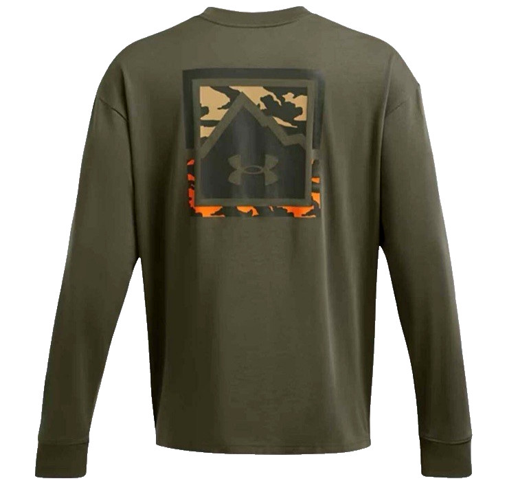 Under Armour Outdoor Mountain Long Sleeve Men's Shirt Sz XL Marine Green gallery